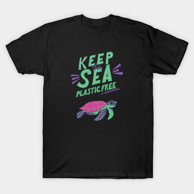 Keep the Sea Plastic Free T-Shirt by TeeTrafik